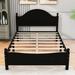 Alcott Hill® Briet Four Poster Bed Wood in Black | 43 H x 56 W x 79 D in | Wayfair C11B62A06E204929903A53A51A27AC66