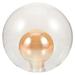 Flat Spherical Spherical Glass Lampshade Chandelier Lamp Shades Glass Light