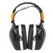 Foldable Noise Reduction Earmuffs Lightweight Hearing Protection Safety Over Head Ear Muff Black White for Garden Shooting Mowing