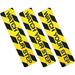 3 Pcs Stickers Emblems Anti Slip Warning Sign Watch Your Step Floor Anti-slip Tape with Pattern Walkway Stairs Steps 3pcs Pvc