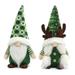 2PCS Christmas Gnome Gifts Holiday Decoration Birthday Present Handmade Tomte Plush Doll Home Ornaments Tabletop Santa Figurines