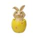 Chmadoxn Easter Decorations Easter Bunny Ornaments Spring Easter Decorations for The Home Easter Easter Eggs Tabletop Decorations Resin Rabbit Figurines for Holiday Home Office Decor