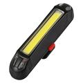 Bicycle Tail Light Bicycle Light Waterproof USB Charging Bicycle Light Mountain Bike LED Warning Light Bicycle Tail Light Waterproof USB Charging Mountain Bike Bicycle Night Cycling