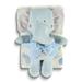 Blue Plush Elephant and Fleece Blanket Gift Set QGM23170