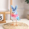 Easter Doll Bookcase Decor Bookshelf Decoration Easter Decor Baby Toys Bird Toys Cute Stuffed Animals Toddler Stuffed Animal Cartoon Props Baby Bird Decorate Doll Ornaments Fabric