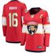 Women's Fanatics Branded Aleksander Barkov Red Florida Panthers Captain Patch Home Breakaway Player Jersey