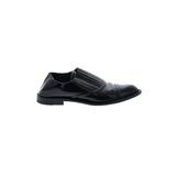 Alexander Wang Flats: Slip On Chunky Heel Casual Black Print Shoes - Women's Size 38 - Almond Toe