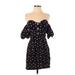 LPA Casual Dress: Black Floral Motif Dresses - New - Women's Size Small