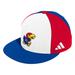 Men's adidas White Kansas Jayhawks On-Field Baseball Fitted Hat