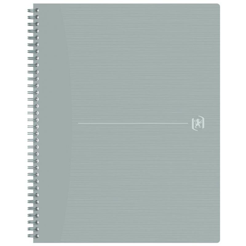 Oxford Spiralbuch Origins, DIN A4, liniert, grau Image