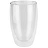 APS Glas doppelwandig 2er Set, Ø 8,5 cm, H: 14 cm, 380 ml