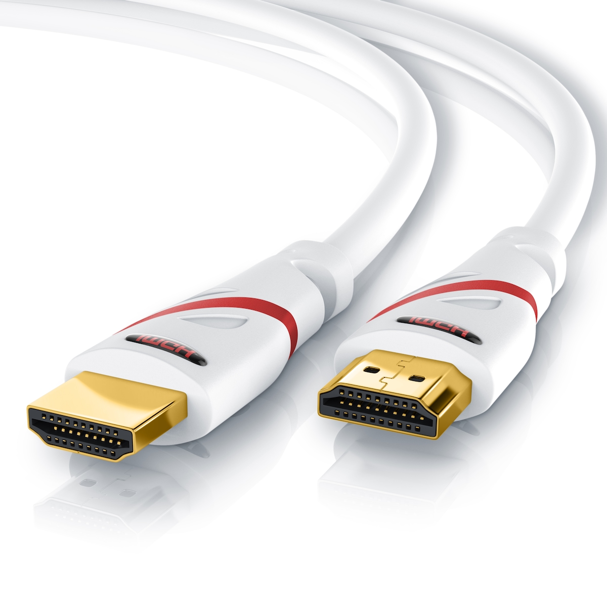 CSL 8k HDMI Kabel 2.1, 4K Ultra HD, UHD, Full HD, 3D, ARC, High Speed mit Ethernet, HDMI Typ A - 5m Image