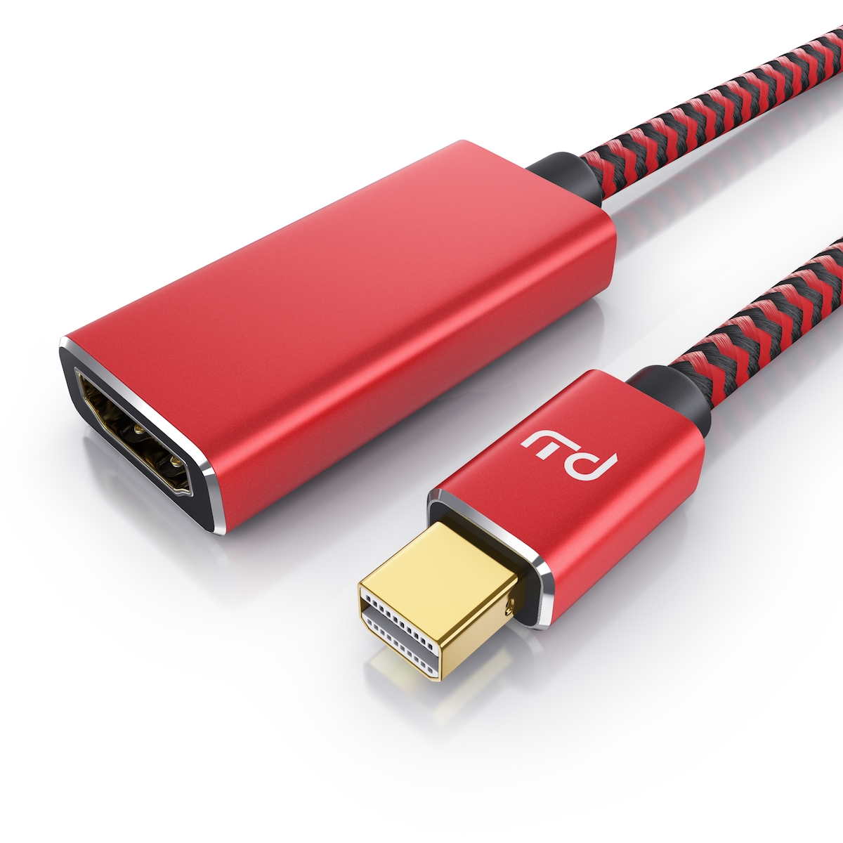 Primewire 4k Mini Displayport zu Hdmi 2.0 Adapter - mini DP Kabel - 4k@60Hz - Thunderbolt 1 - 2 - Audio und Video Image