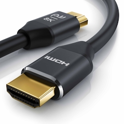 Primewire 8K Premium HDMI Ultra High Speed Kabel 2.1 7680 x 4320 @ 120 Hz mit DSC - 0,5m Image