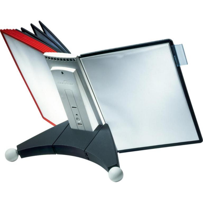 Durable 5632 00 Sichttafelsystem SHERPA® TABLE - 10 Tafeln, anthrazit/grau Image