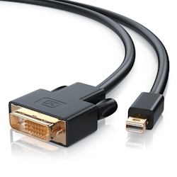 CSL Mini DisplayPort zu DVI Video-Kabel, miniDP Monitor Adapter Kabel, für Apple, PC's & Notebooks - 1m Image