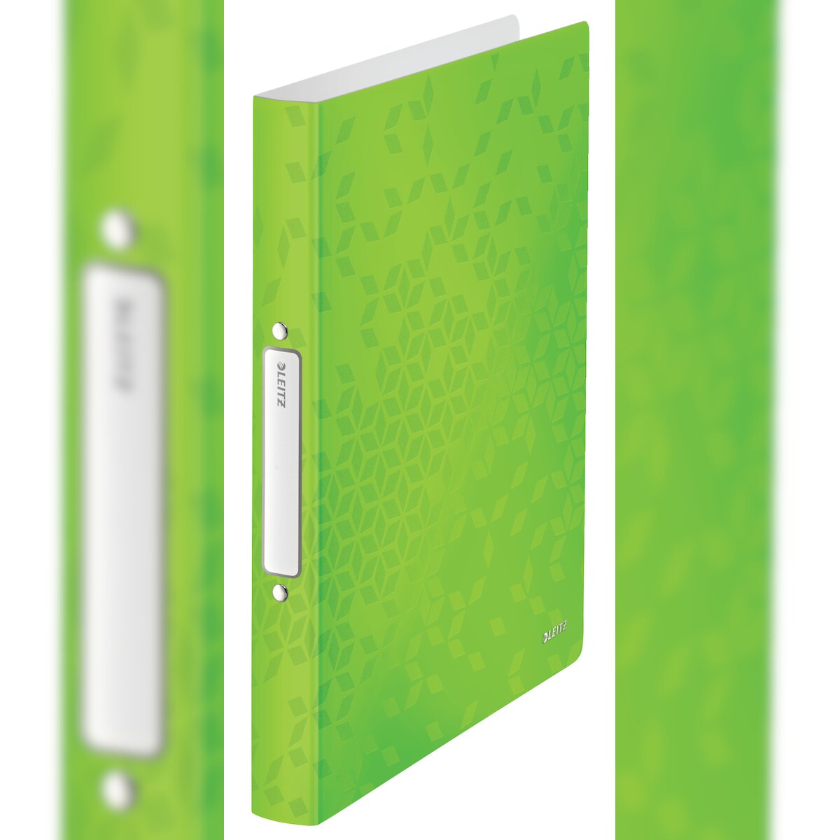 LEITZ Ringbuch Wow A4 PP 2 Ringe 25mm grün Image