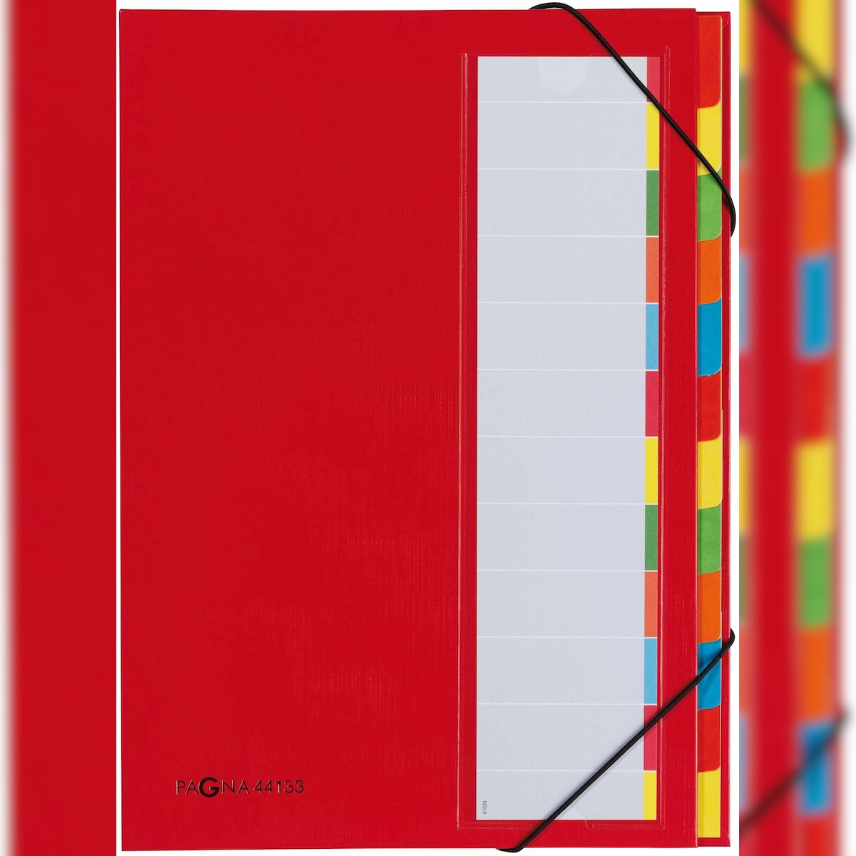Pagna Ordnungsmappe A4 12 Fächer PP rot Image