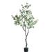 Artificial Olive Tree 6Ft(71in 1008 Leaves) Faux Olive Tree Tall Artificial Tree Indoor Outdoor Potted Silk Plants for Modern Home Office Living Room Porch Decor