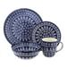 Blue Rose Polish Pottery Zaklady Dinnerware (16 PC)