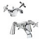 The Bath Co. Aylesford Classic basin and bath mixer tap pack