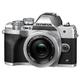 Olympus OM-D E-M10 Mark IV with 14-42mm EZ Lens Kit - Silver