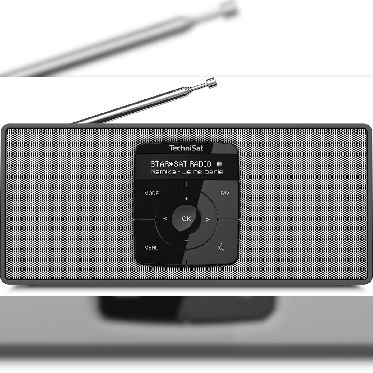 TechniSat 0000/3911 Radio Tragbar Digital Schwarz, Silber Image