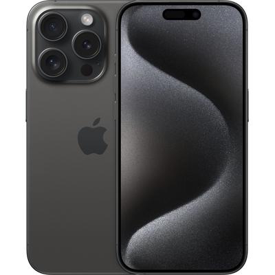 APPLE Smartphone "iPhone 15 Pro 512GB" Mobiltelefone schwarz (black titanium) iPhone Bestseller