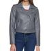 Levi's Jackets & Coats | New| Levi's Women's Faux-Leather Moto Jacket | Color: Gray | Size: S