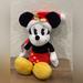 Disney Toys | Disney Minnie Mouse Christmas Hat Polka Dot Skirt Winter Stuffed Plush Toy 11" | Color: Black/Red | Size: 11"