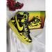 Nike Shoes | A64 Size 6.5 Mens / 8 Women's Nike Dunk High 1985 Sp Black / Yellow Dd9404 001 | Color: Black/Yellow | Size: 8