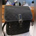 Coach Bags | Like-New!! Coach Backpack Purse | Color: Black/Silver | Size: Os