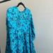 Zara Dresses | Dreamy Blue Tunic Dress Zara | Color: Blue | Size: S