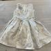 Disney Dresses | Disney Store White Frozen Elsa Dress 7/8 | Color: Silver/White | Size: 8g