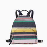 Kate Spade Bags | Kate Spade Jackson Boardwalk Stripe Medium Backpack | Color: Blue/Pink | Size: Os