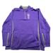 Nike Tops | Nike Golf Shirt Womens Xl Standard Therma Fit Purple Mountain West Fleece Zip | Color: Purple | Size: Xl