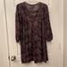 American Eagle Outfitters Dresses | American Eagle Woman’s Paisley Purple /Red Plum Tunic/Dress Size:Small Oversized | Color: Purple/Red | Size: S