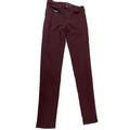 American Eagle Outfitters Jeans | American Eagle Outfitters Women Jegging Jeans Super Stretch Mid Rise Maroon Sz 2 | Color: Red | Size: 2