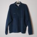 Columbia Jackets & Coats | Columbia Fleece Jacket, Men's Size Xxl, Pull Over With Half Zipper | Color: Blue | Size: Xxl