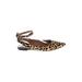 Audrey Brooke Flats: Brown Leopard Print Shoes - Women's Size 9