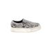 Qupid Flats: Gray Snake Print Shoes - Women's Size 6 - Round Toe