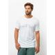 T-Shirt JACK WOLFSKIN "PEAK GRAPHIC T M" Gr. S (48), weiß (stark, white) Herren Shirts T-Shirts