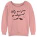 Women's Mad Engine Pink Mean Girls Obsessed Graphic Sweatshirt