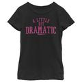 Girls Youth Mad Engine Black Mean Little Dramatic Graphic T-Shirt