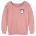 Women's Mad Engine Pink Mean Girls Boo Ghost Graphic Sweatshirt
