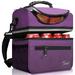 Tirrinia Extra Large Lunch Bag, Insulated Leakproof Reusable Meal Prep Bento Box Cooler Tote Polyester Canvas | 8.5 H x 8.5 W x 10.7 D in | Wayfair