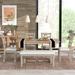 August Grove® Barbarese Rectangular 60" L x 36" W Dining Set Wood in Brown | 30.3 H x 36 W x 60 D in | Wayfair 7100B44D79244CF780124B7C75D408F6