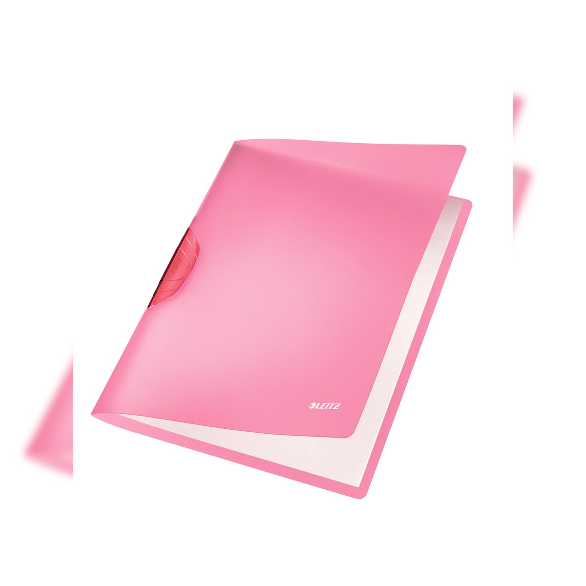 LEITZ Klemmmappe ColorClip Rainbow, A4, PP, rot Image