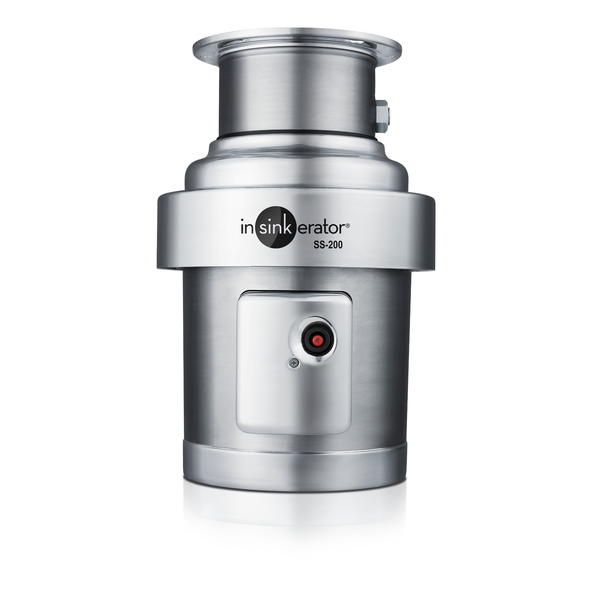 InSinkErator SS-200-7-CC202 230/3 Disposer Package w/ #7-Adapter & CC202 Panel, 2-HP, 230/3 V, Stainless Steel
