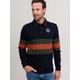 FQ1924 Langarm-Poloshirt Herren marine, XL